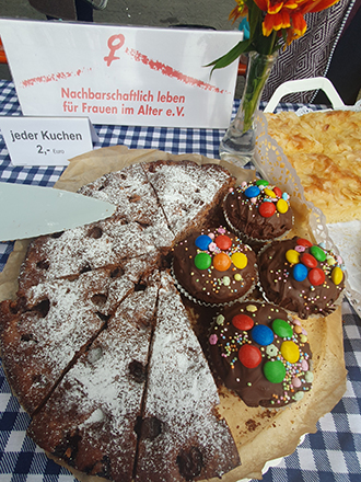 eine bunte Kuchenauswahl