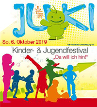 Plakat des Kinder und Jugendfestivals am 6. Oktober 2019