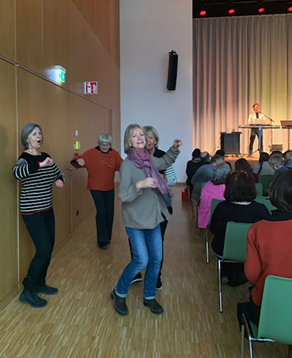 Auf der Bühne Linda Jo Rizzo