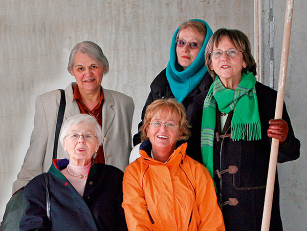 die Wohnfrauen im Rohbau