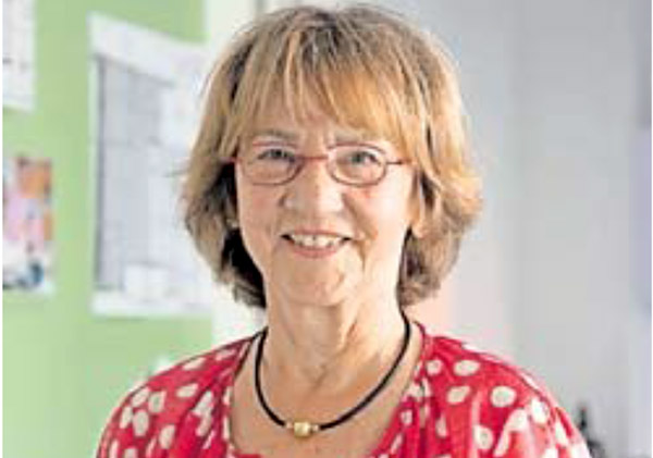 Dr. Christa Lippmann, Vorsitzende und Gründerin des Vereins "Nachbarschaftlich leben für Frauen im Alter"