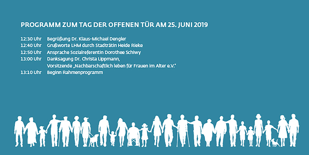 Bilder vom Tag der offenen Tür der GEWOFAG Wohnanlage Arnulfstraße